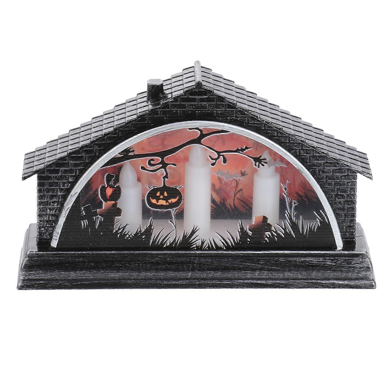 Halloween Decorative Lamp for Lighting 3Pcs Chic Desktop Halloween Light