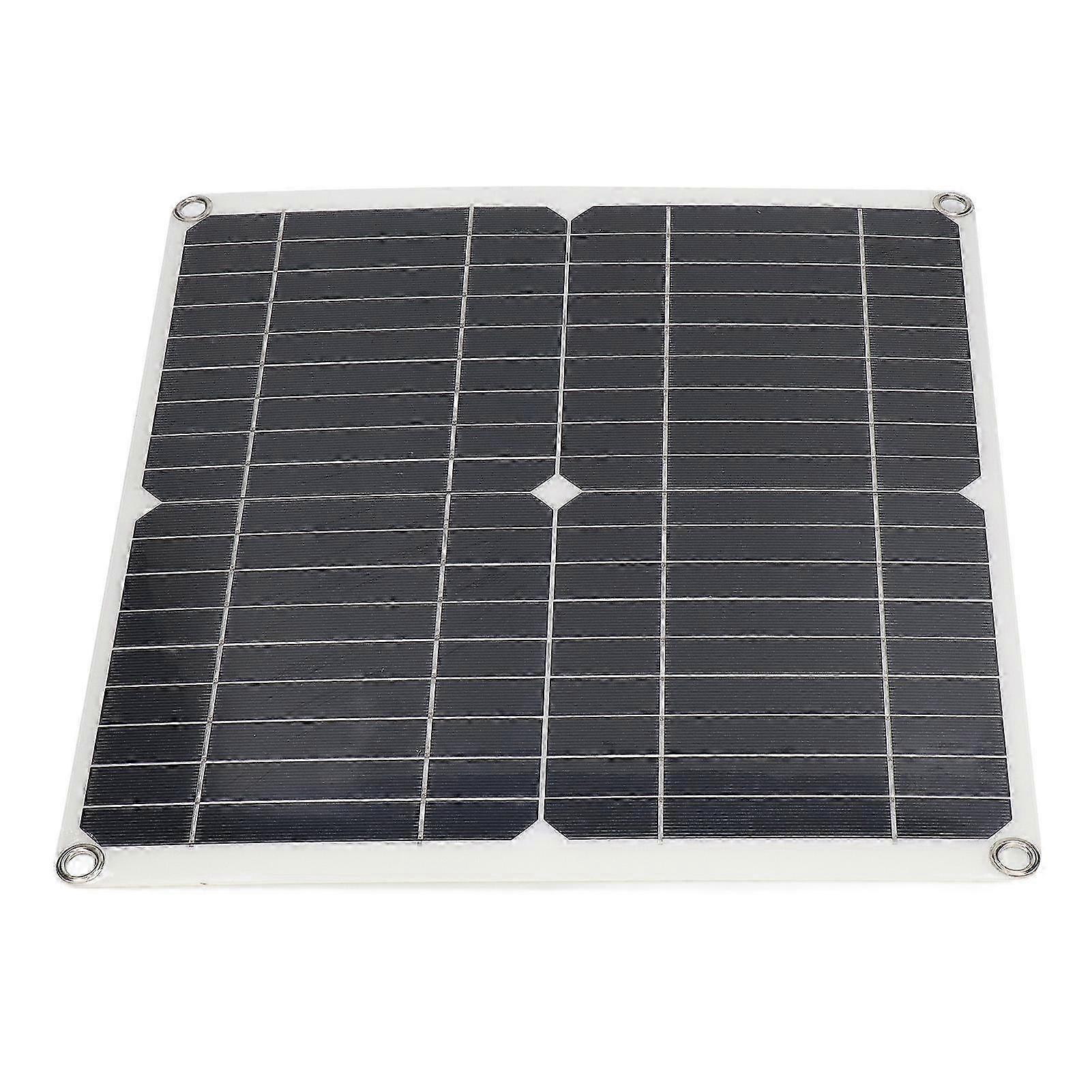 2025 Solar Panel Kit Mono Intelligent Protection Flexible Solar Panel with 100A Controller for Off Grid System 25W 15V