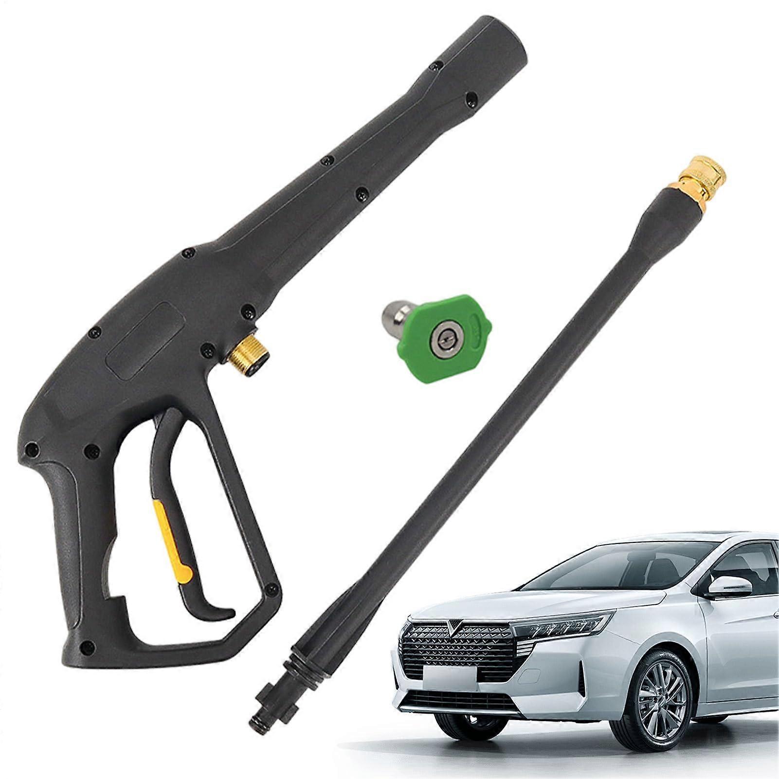 Pressure Hose Nozzle HeavyDuty 2030 PSI Sprayer Head For Deck And Lawn, Car Washing, Pool And Garden