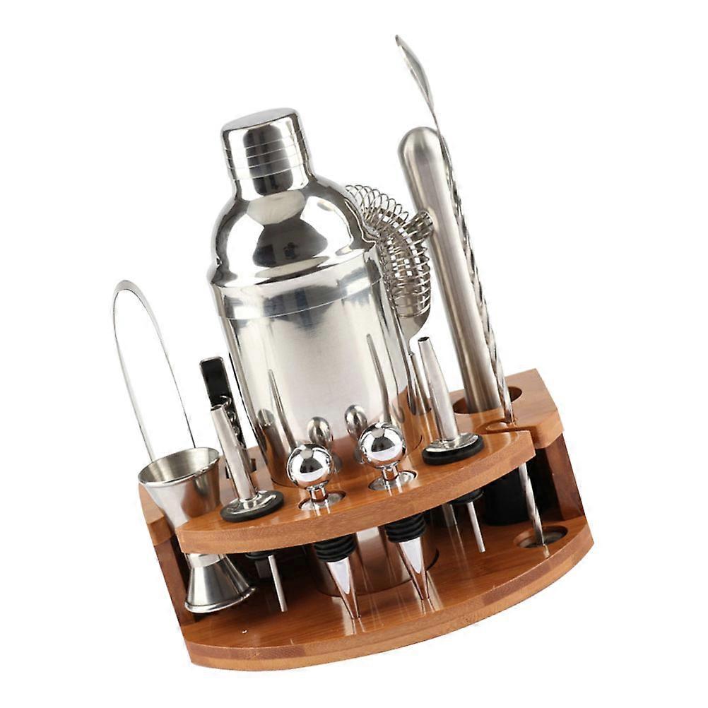 Stainless Steel Bar Tools Cocktail Shaker Set for Bartender Use 1Set