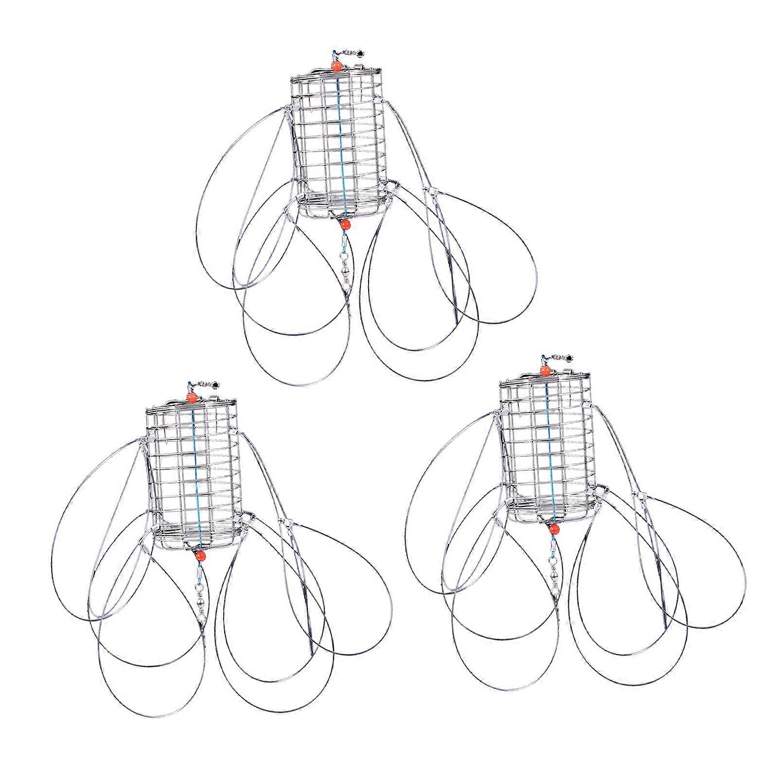 Crab Snare Adjustable Fishing Tackle Catch Crab Tool for Prawn Lobster Style B