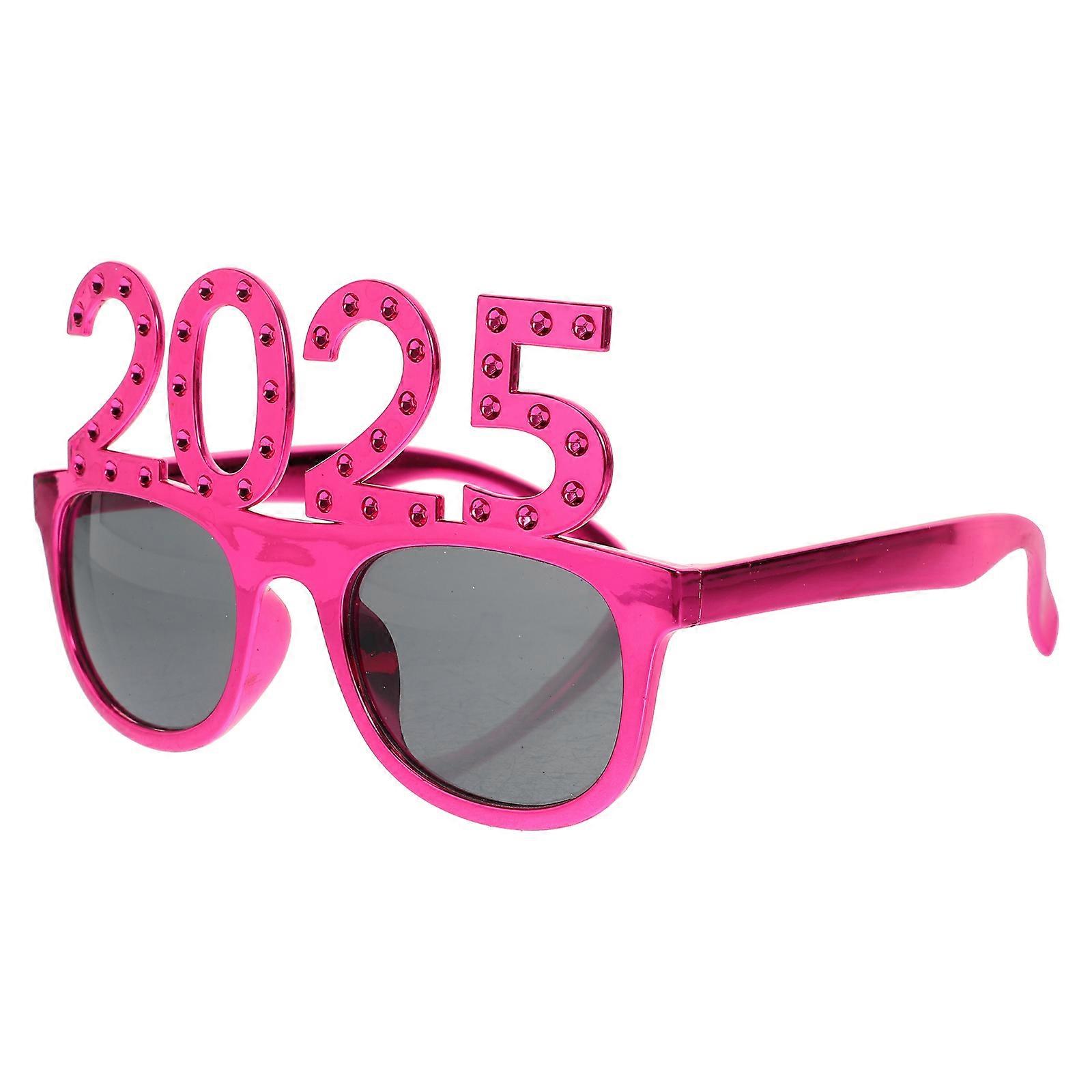New Year Party Eyeglasses 5Pcs Funny Design Photography Accessory For Partygoers
