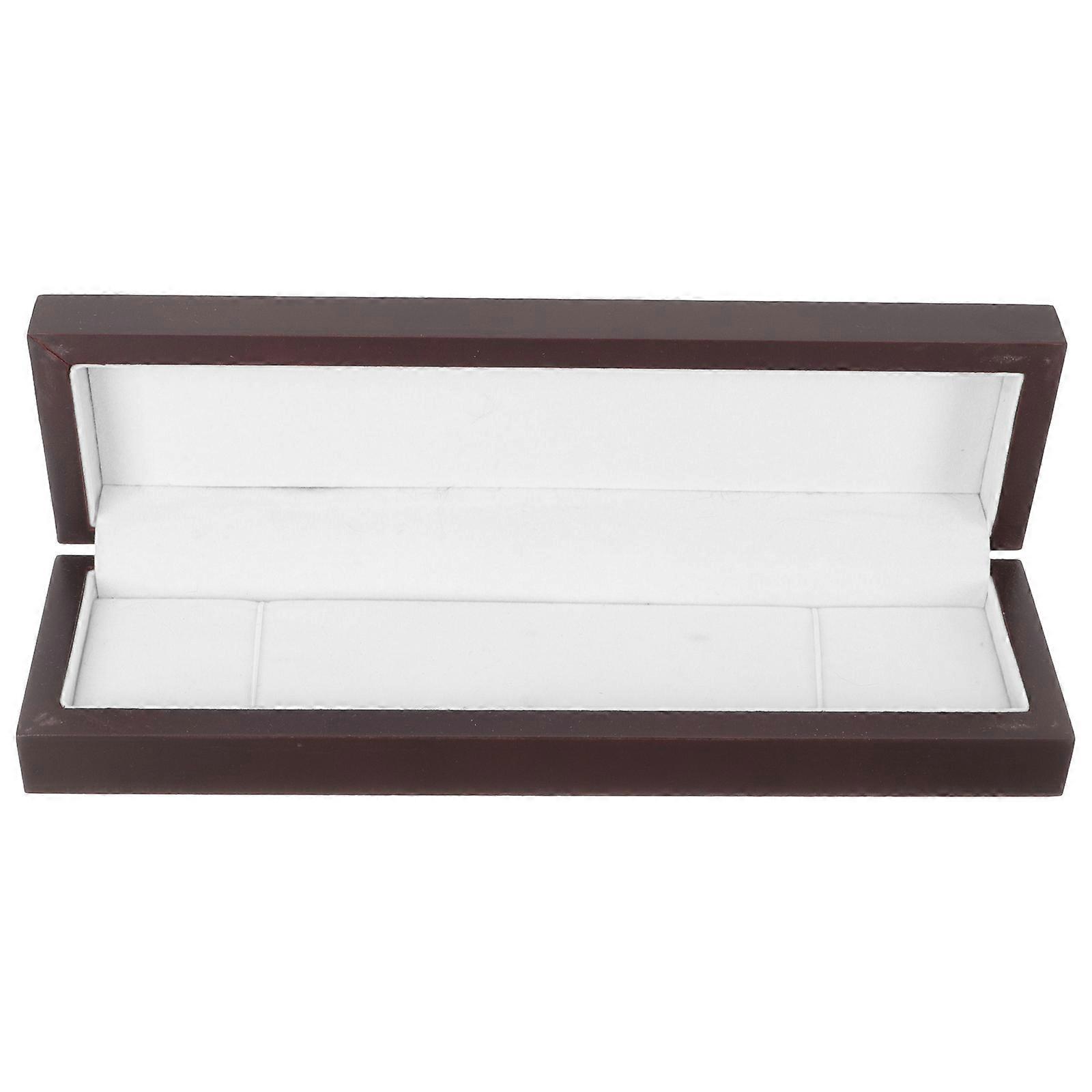 24 Hole Harmonica Case Wooden Harmonica Carrying Box for Home Use 4Pcs