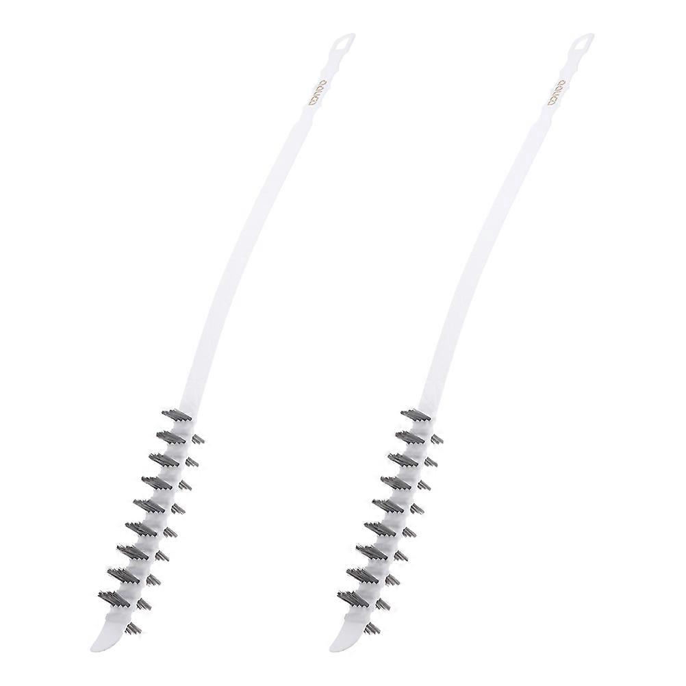 Washing Machine Cleaning Brush for Thorough Cleaning 10Pcs White PP Material