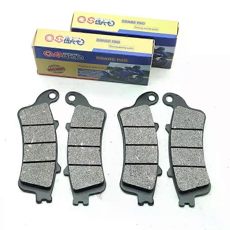 Apply Motorcycle Front Rear Brake Pads for HONDA NRX1800D Rune NRX1800E 2004-2005 VTX1800F 2005-2008 VTX1800N 2004-2008 NRX1800