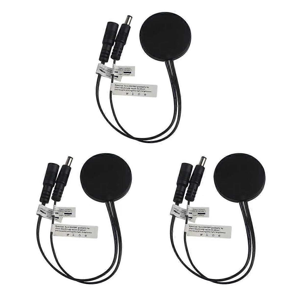 Wood Panel LED Touch Sensor Dimmer Switch Hidden Switch Touch Switch for LED Strip