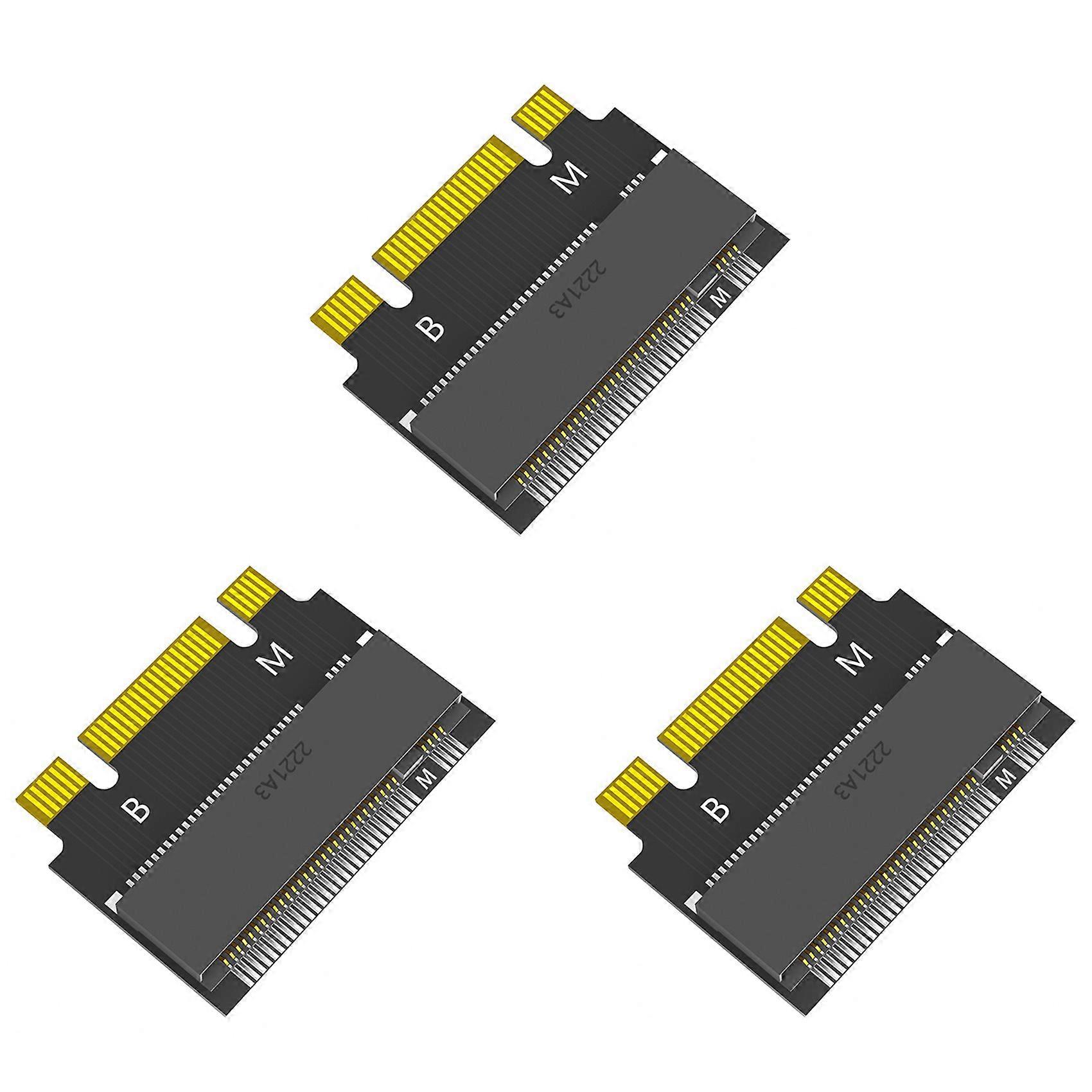 M.2 NVME M-Key B+M 2230 to 2242 Extension Adapter Brackets