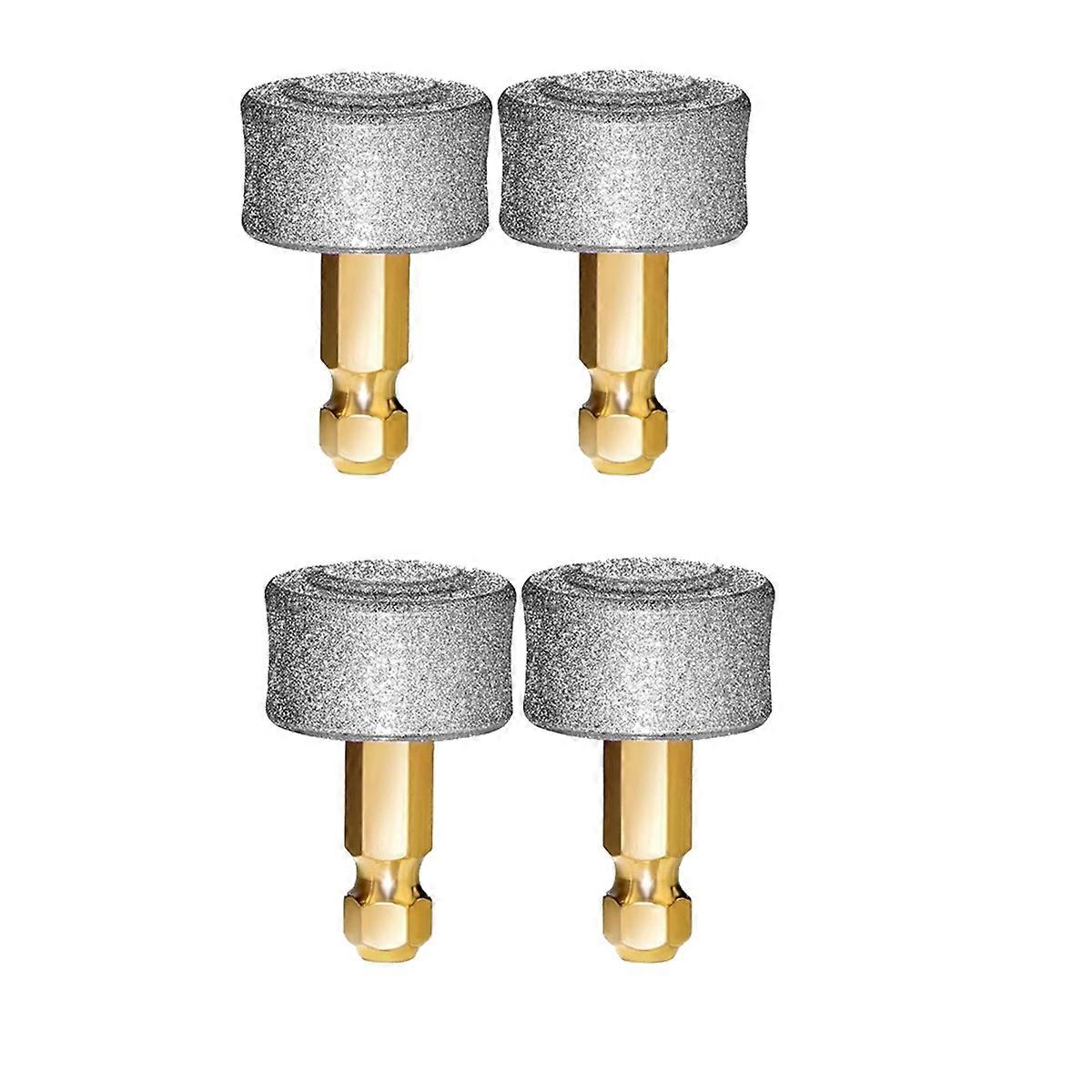 4 Pack Dog Nail Grinder Replacement Head Diamond Grinding Heads