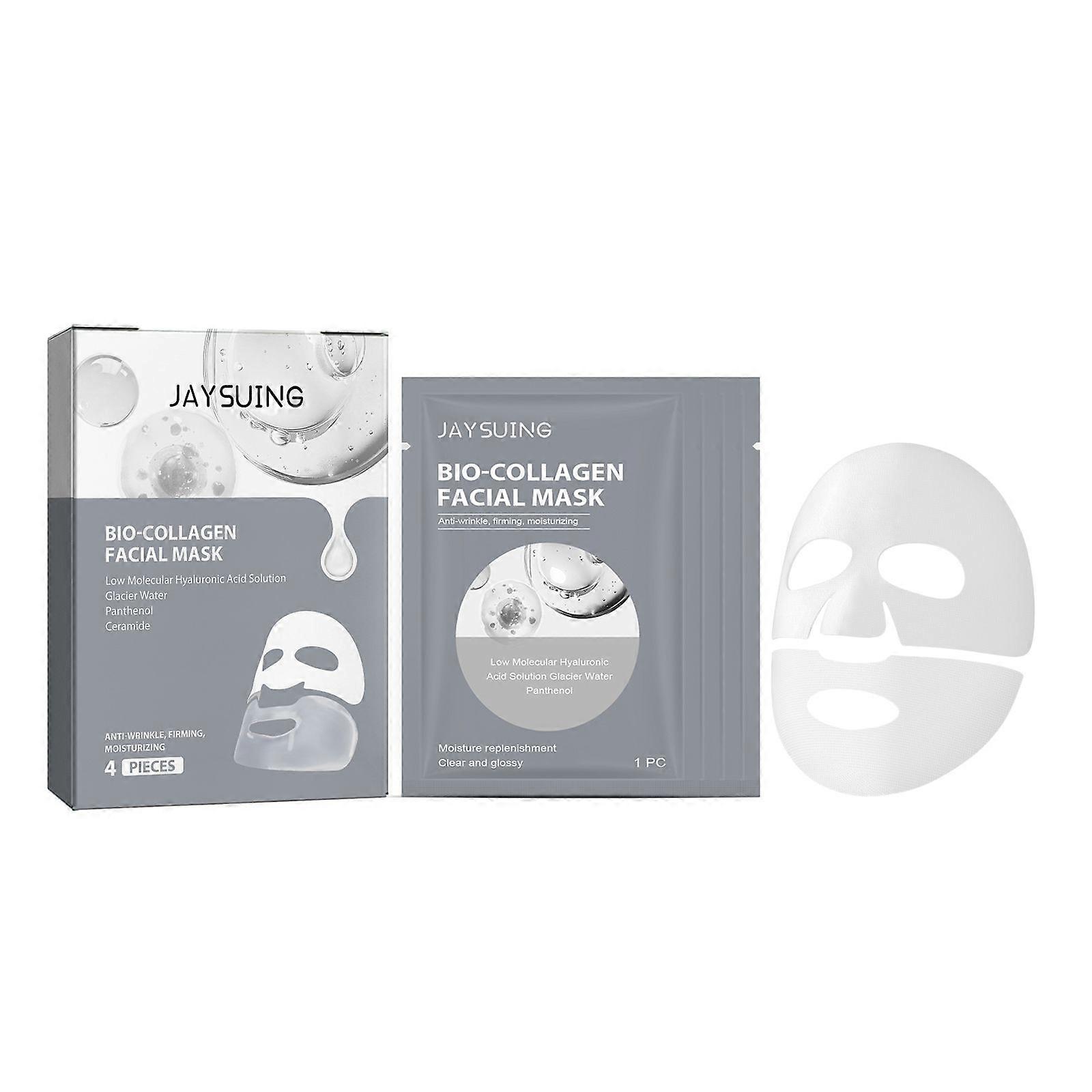 Jaysuing Collagen Hydrating Mask (Box Set) Moisturizes, Beautifies The Skin, Reduces Wrinkles, Repairs And Brightens The Complexion