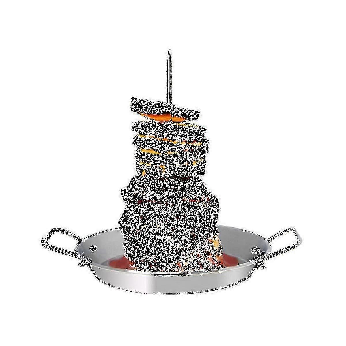 Grill skewer for al pastor - vertical spit stand for kebabs