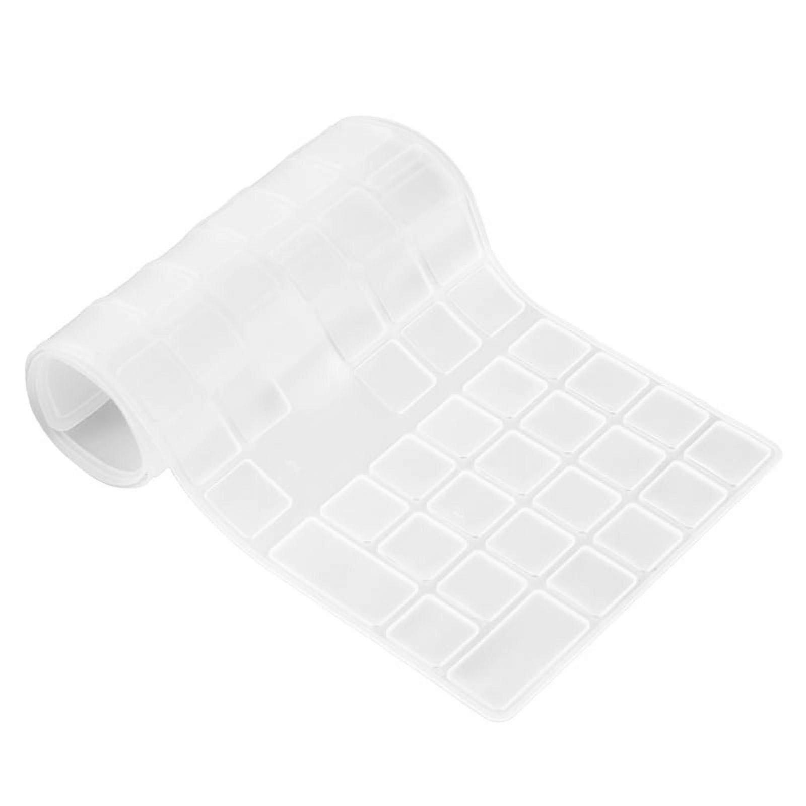 Silicone Thin Keyboard Skin Cover Protector With Numeric Keypad For Transparent