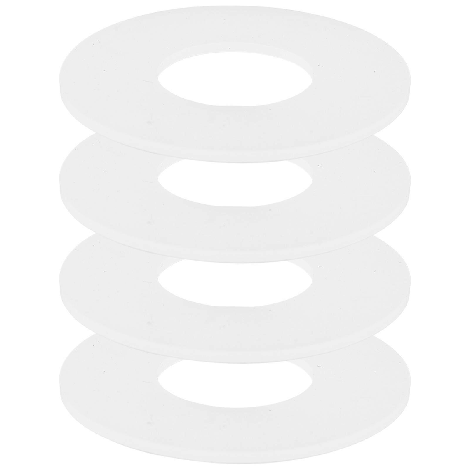 Flush Valve Gasket Replacement Kit with 12Pcs Silicone Seals for Toilet