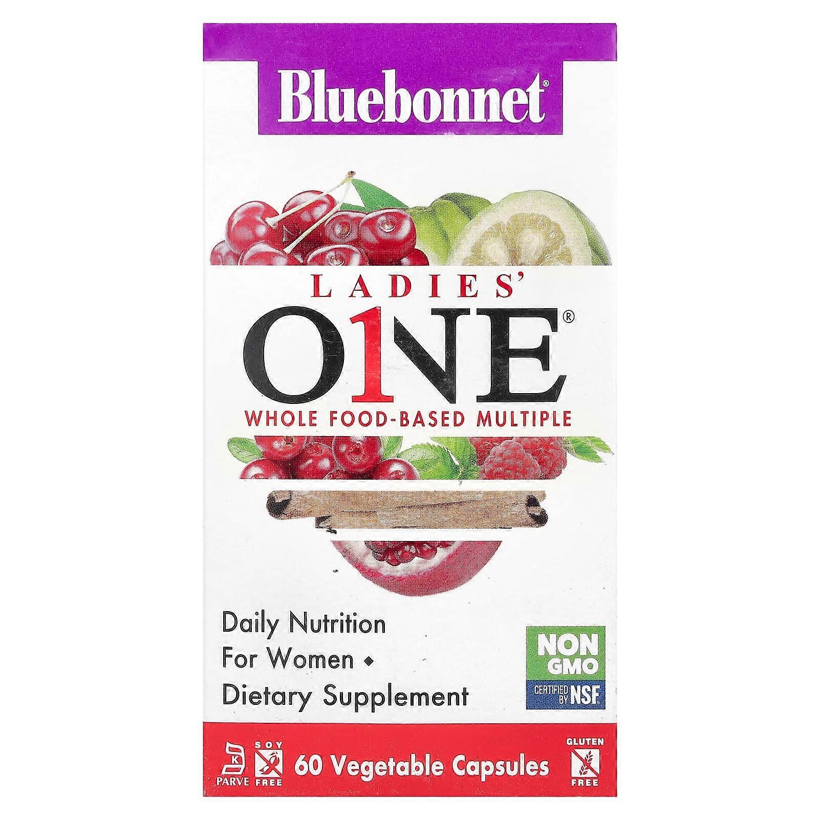 Ladies' ONEÃÂÃÂ¬ÃÂÃÂ, Whole Food-Based Multiple, 60 Vegetables Capsules