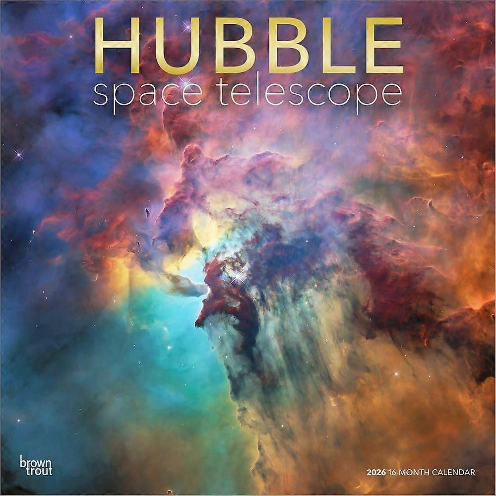 Browntrout Hubble Space Telescope Calendar 2026