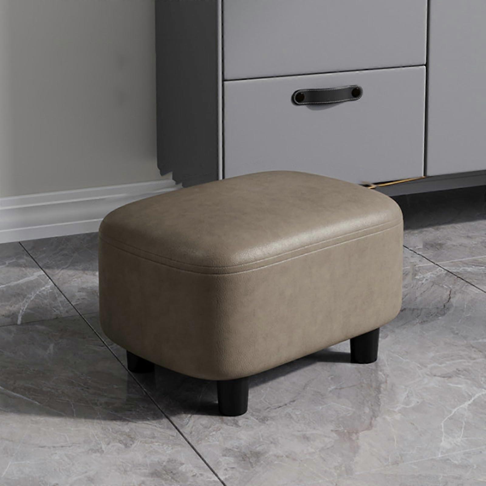 Entryway Shoe Bench With Upholstered Seat, Storage Bench, Light Gray, Easy Access For Kids And Elderly