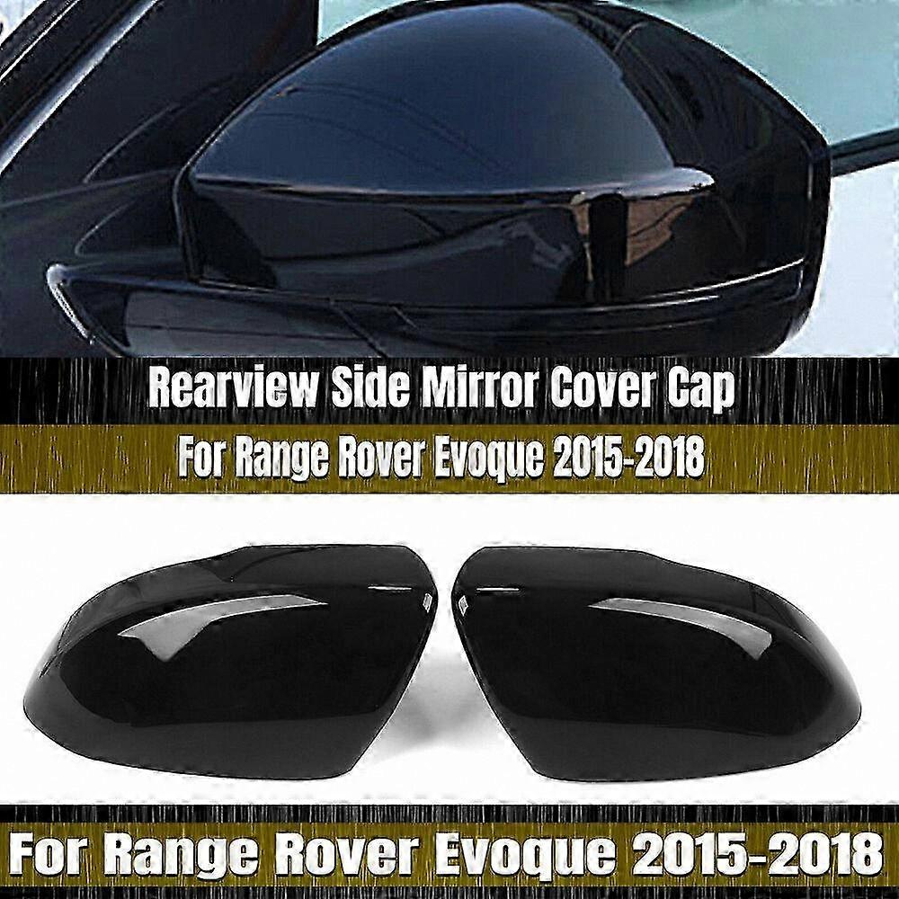 Cache Rétroviseur Noir pour Range Rover Evoque 2015-2018