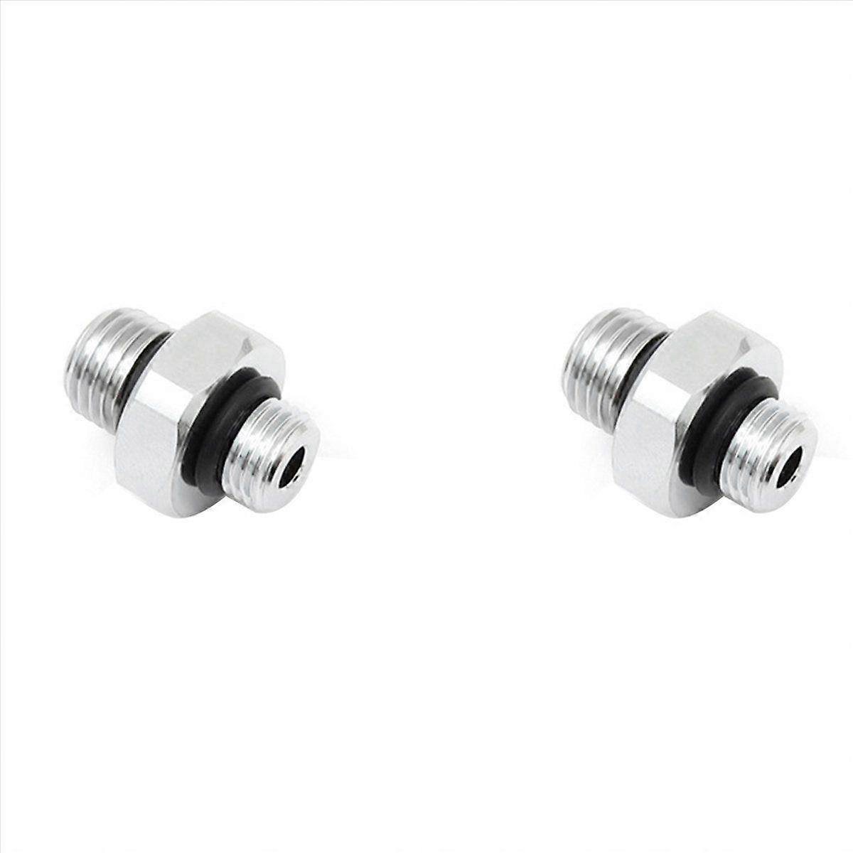 7/16-20UNF To 3/8-24UNF Threaded Male Quick Adapter