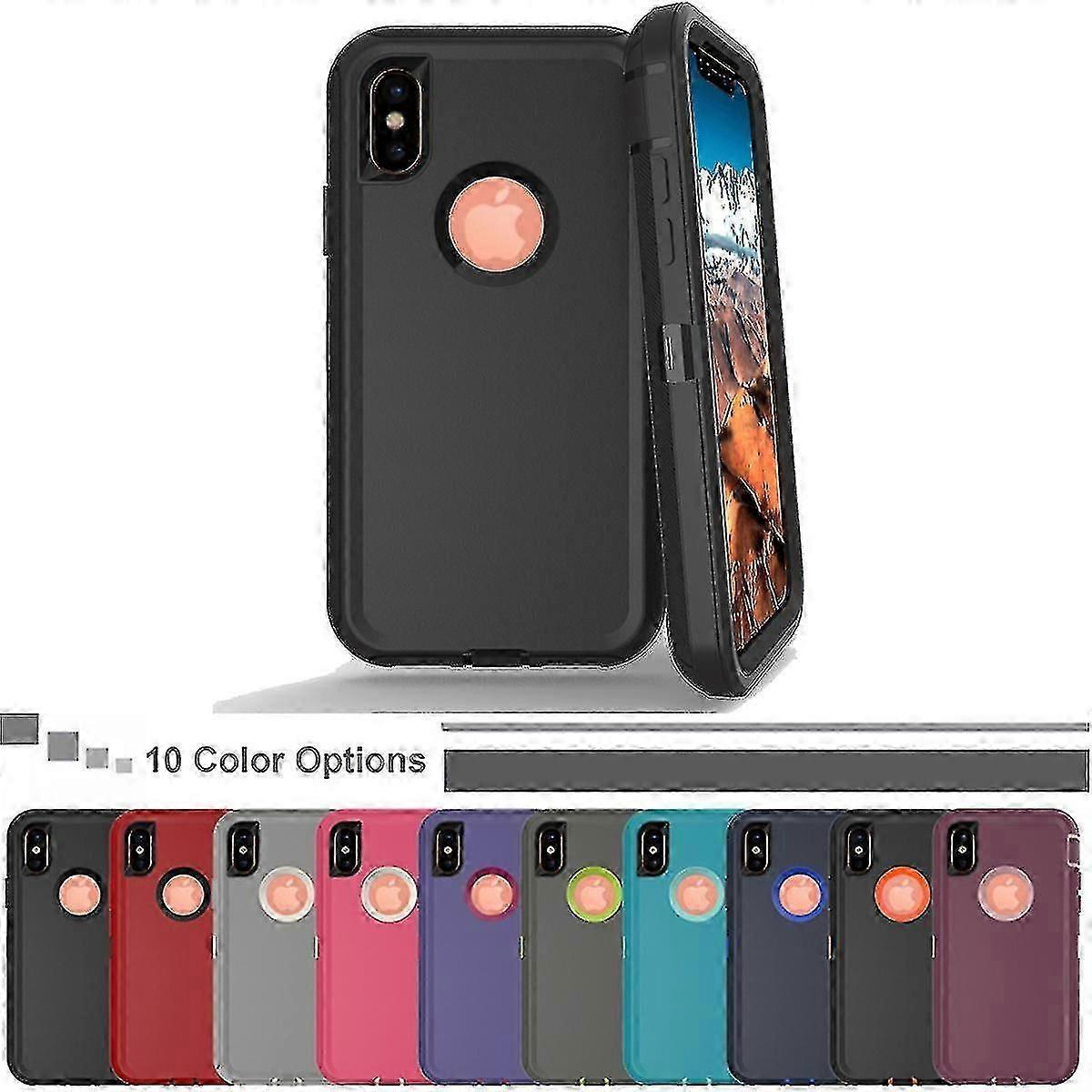 Phone Case For Iphone X Xs Shockproof Defender Cover Protector