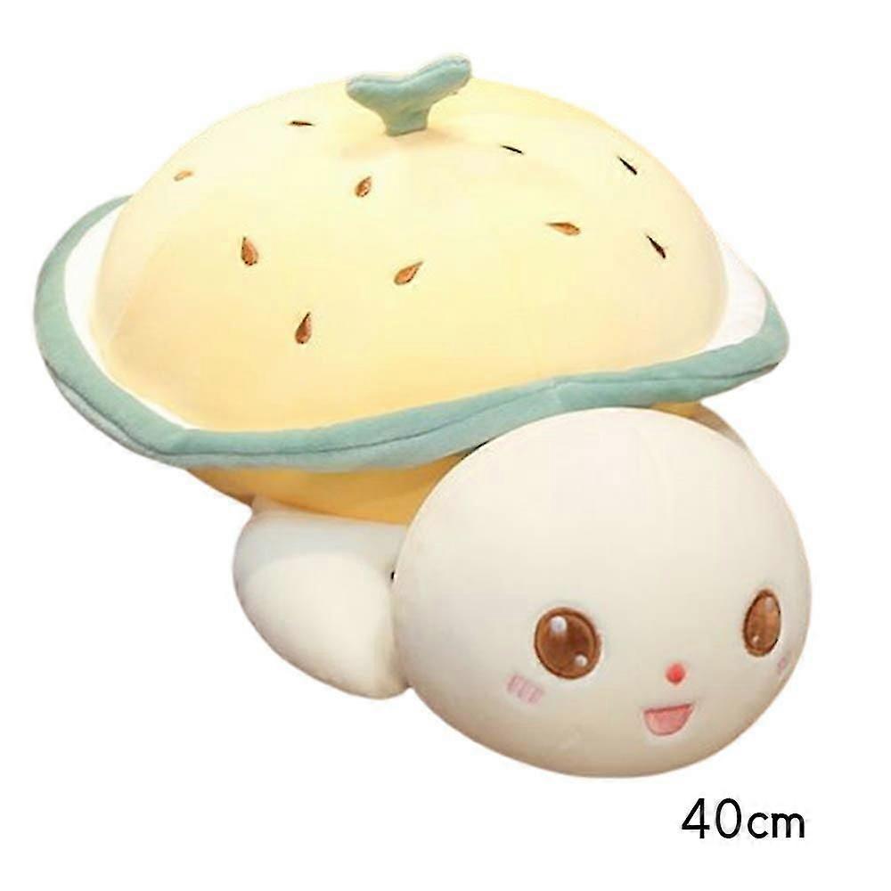 Adorable Watermelon Turtle Plush Doll Soft Stuffed Toy Kids Hugging Pillow