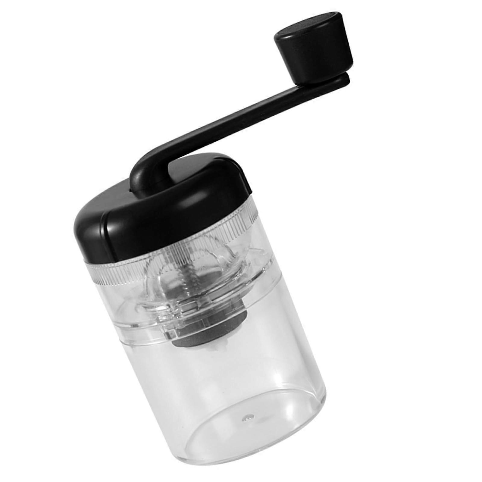 Manual Coffee Grinder Portable Hand Cranked Espresso Mill, Ergonomic Handle, Adjustable Grind, Office Kitchen Tool
