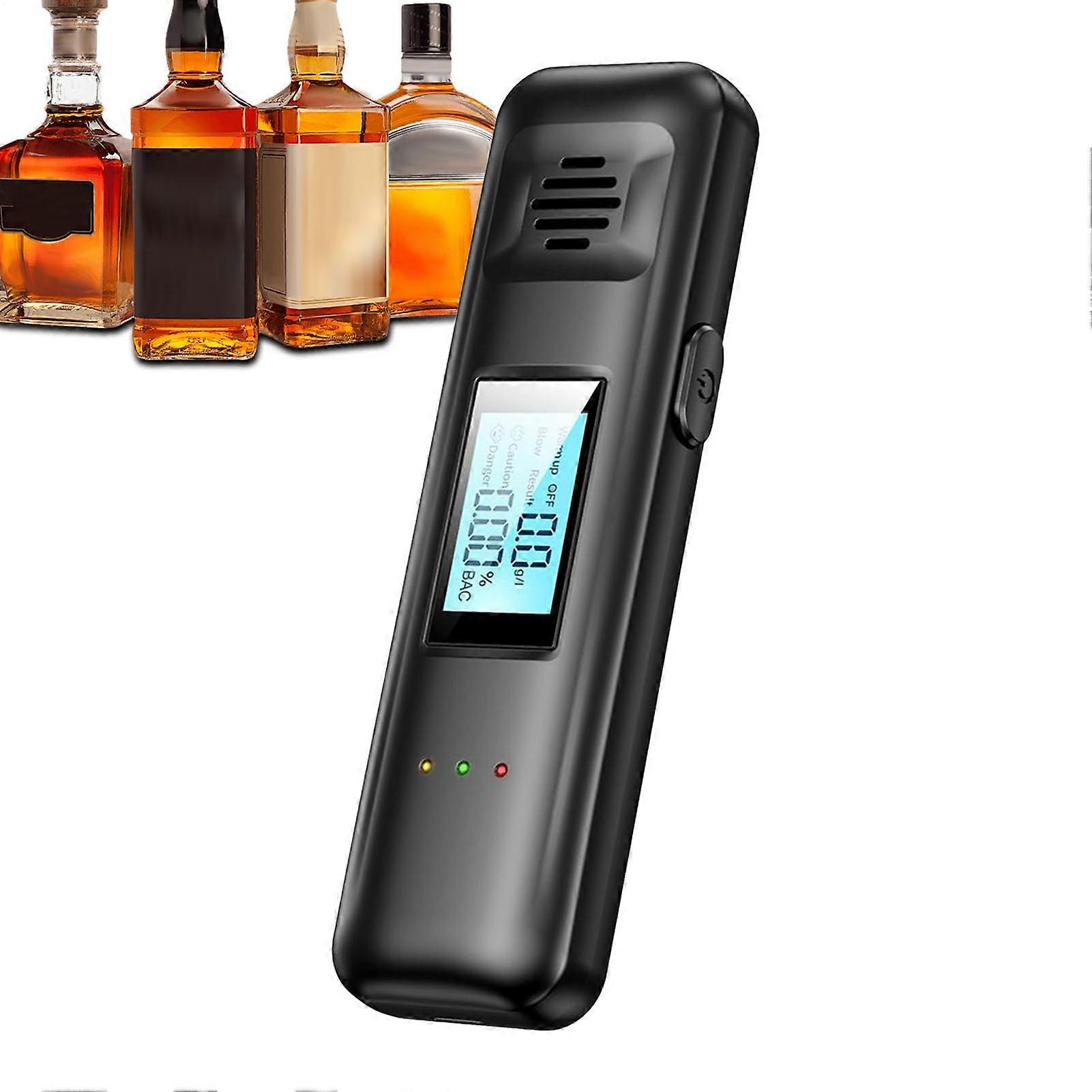 Alcohol Breathalyzer Portable Detector Analyzer Device Professional Alcohol Tester For Restaurant Party Workplace