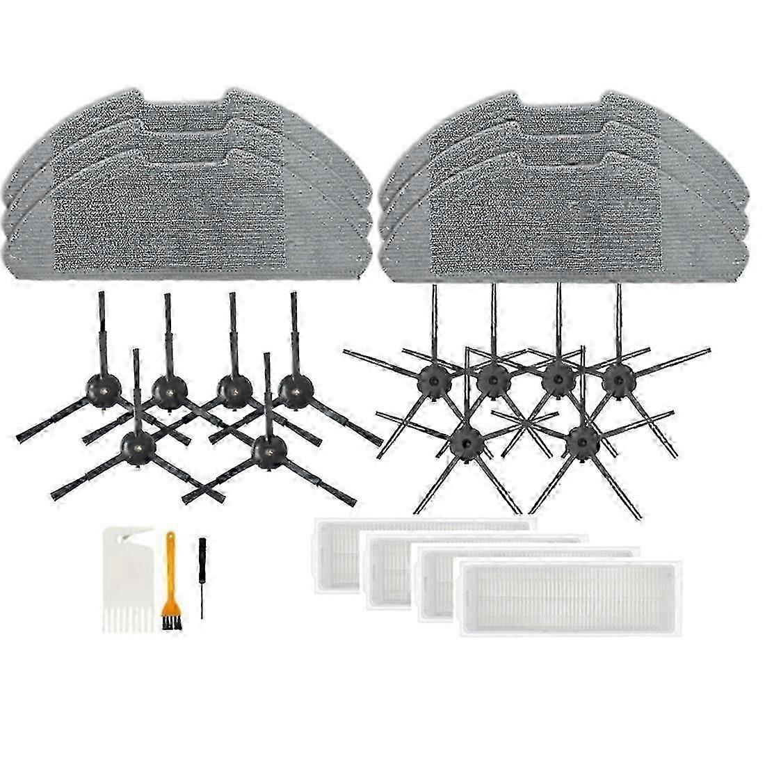 Side Brush Hepa Filter Mop Cloths for Mi Robot Vacuum-Mop 2 Lite / Pro / MJSTL/ MJST1S Robot Vacuum