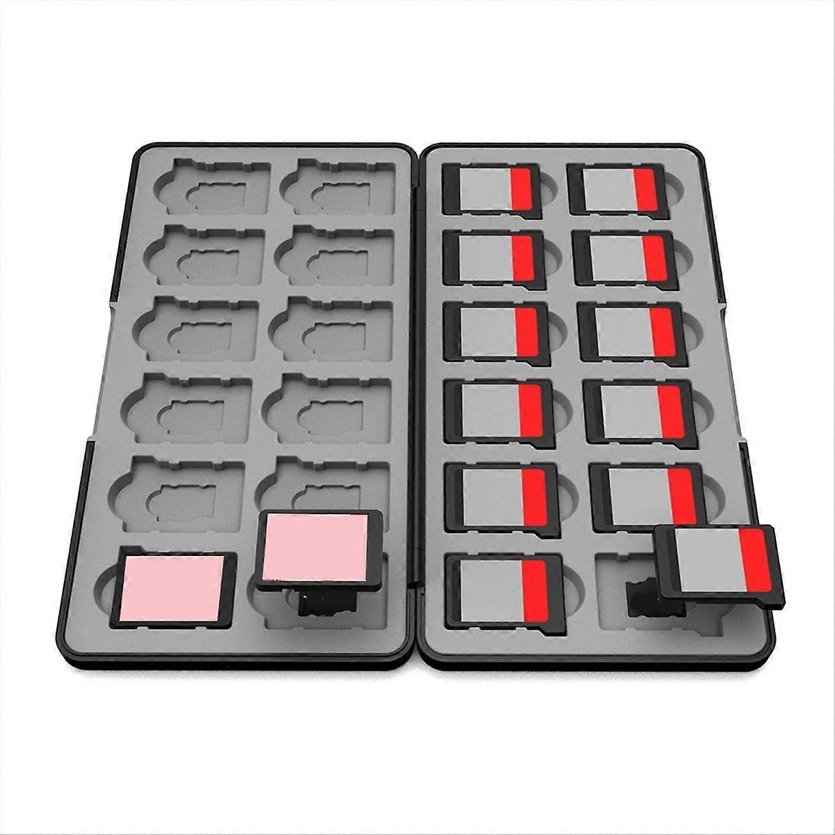 For Switch 2 Game Box with Magnetic for Switch Pro Game for NS2 Storage Box 24 Pieces