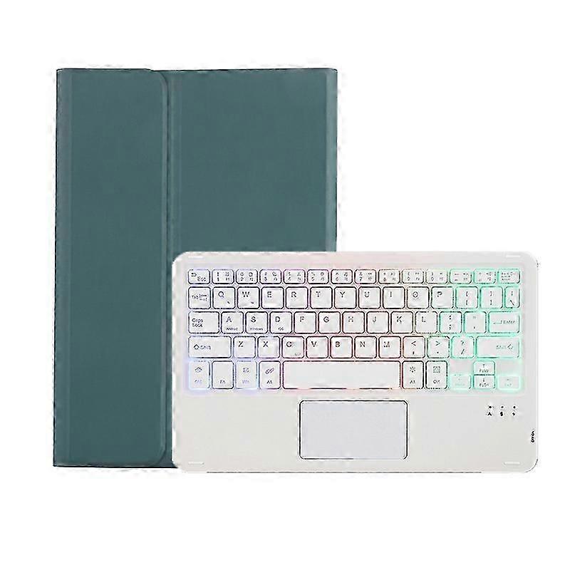 A0N13-AS Ultra-thin Detachable Backlight Bluetooth Keyboard Leather Tablet Case with Touchpad