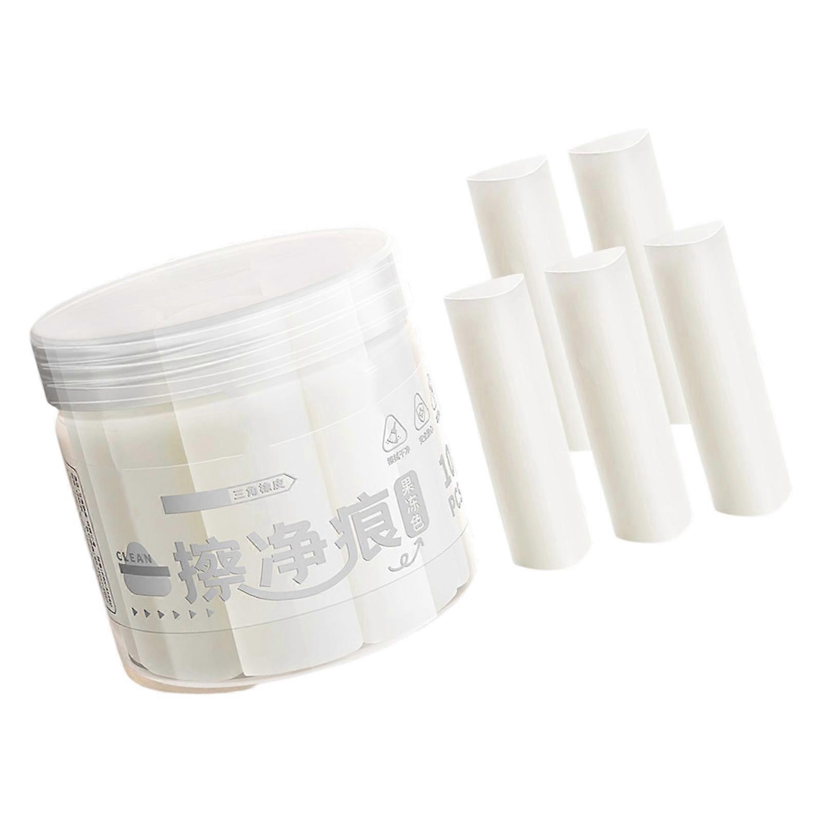 Professional Grade 10 Eraser Set Triangular Shape Reduces Hand Fatigue Perfect For Exams Drafting Work  w