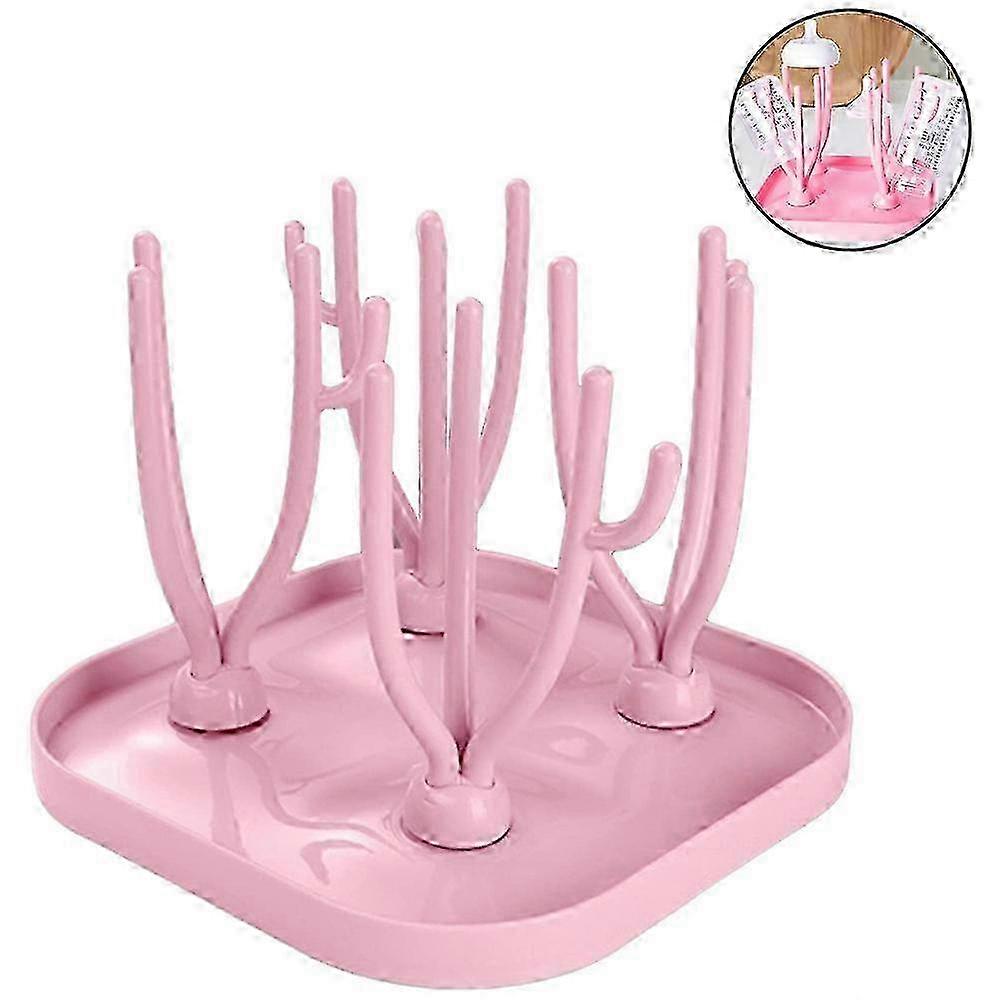 Compact Baby Bottle Drying Rack, Space Saving, Easy To Assemble, Multipurpose For Baby Items