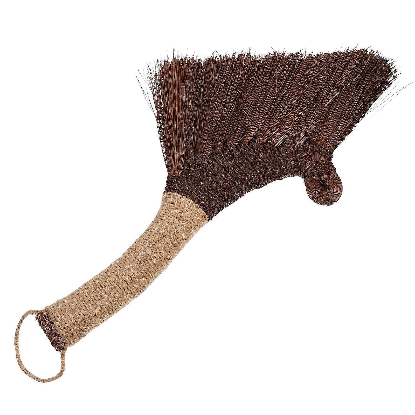 Small Grass Broom Desktop Cleaning Brush for Home Use Assorted Color