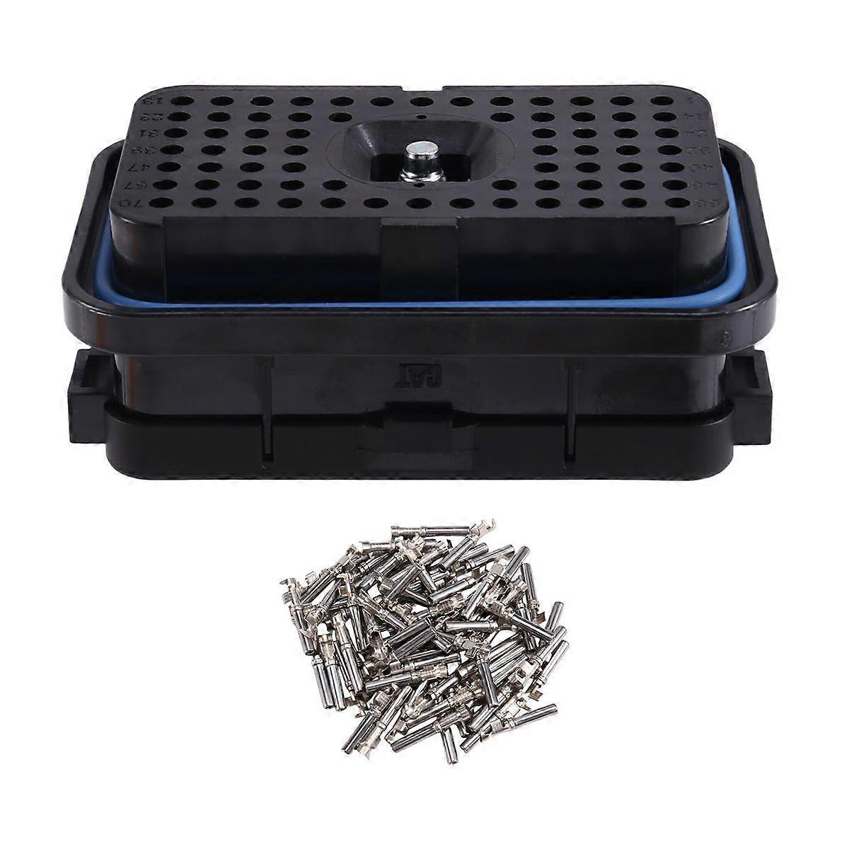 160-7689 160-7690 70Pin General Connector Computer Board ECU Plug W/Terminal for CTA C18 573D D6R 32