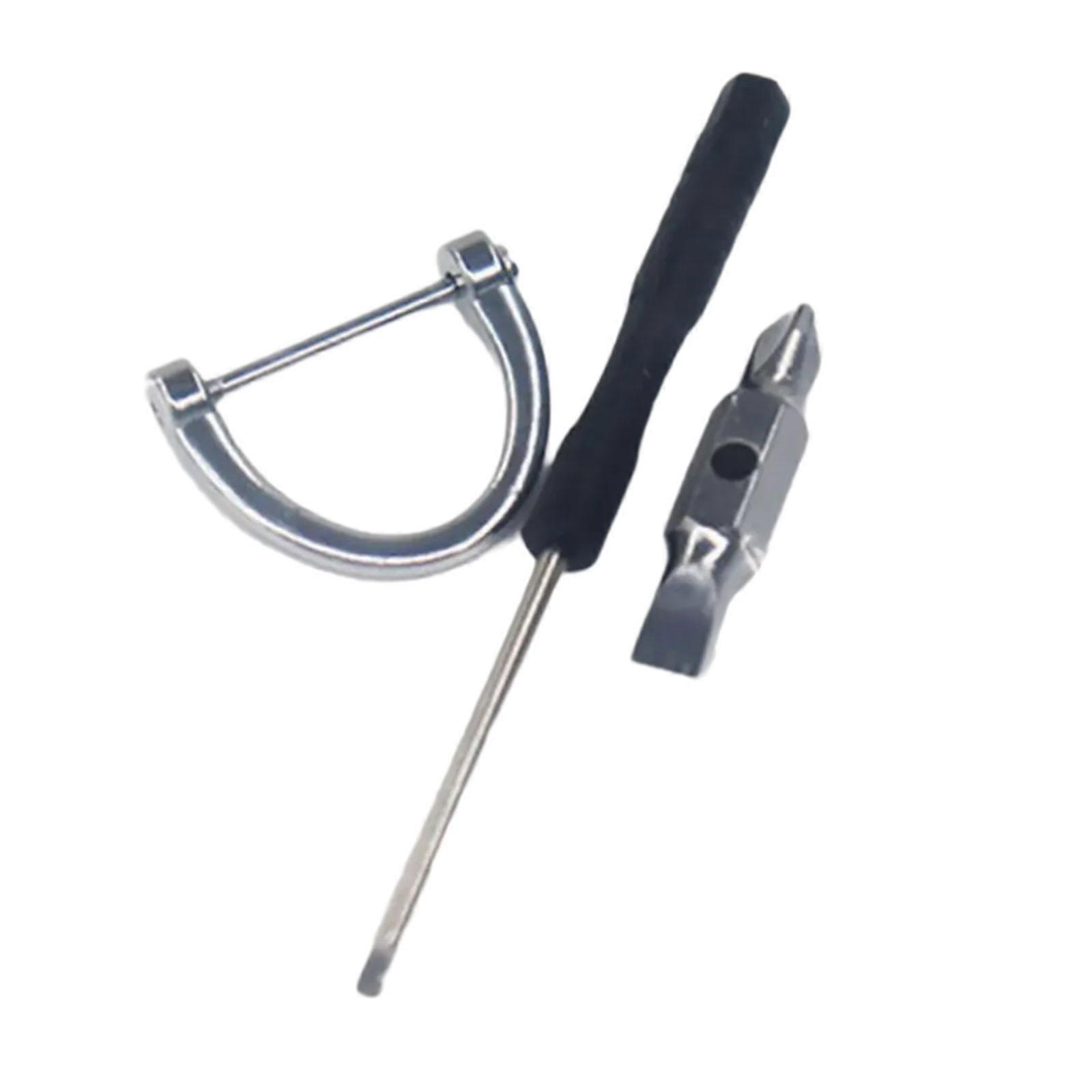 Multifunctional Convenience Pocket Flathead Screwdriver Keychain Perfect For Quick Fixes Everyday Tasks On The Go Repair Multicolor