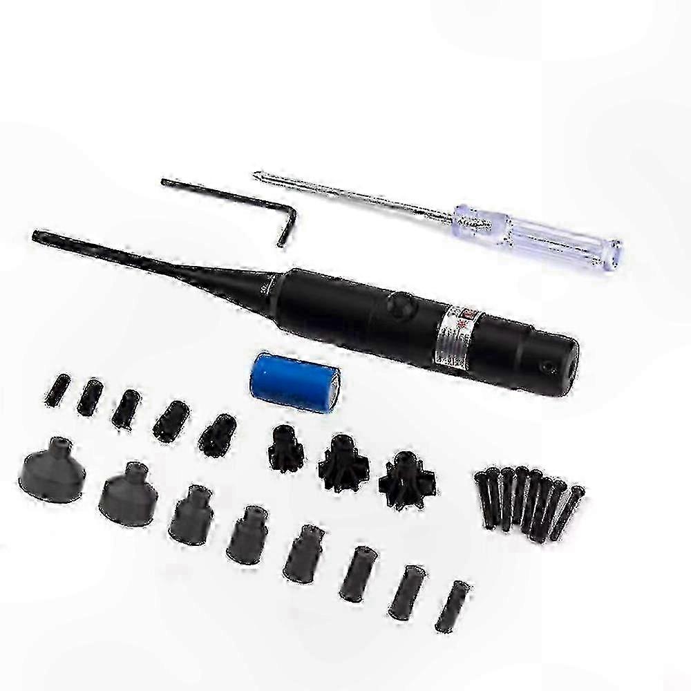 Laser Calibration Tool with 18 Adapters, Dual Green and Red Beam Modes