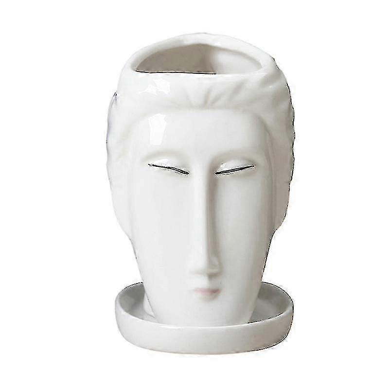 The New 1pcs Head Flowerpot f74