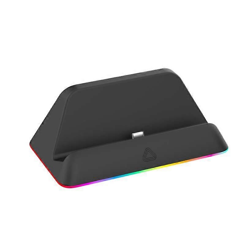 For Switch 2/OLED Gaming Console Charging Dock with RGB Lights