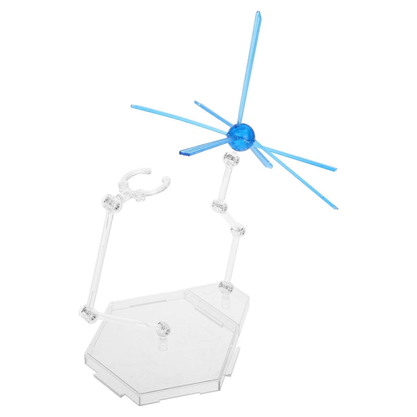 Stop Motion Figures Display Effects Adjustable Figure Stand 1Set Blue