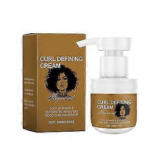Curl Defining Cream Ravitseva ja muotoileva pitkäkestoiset kiharat hiukset Välttäen pörröisyyttä