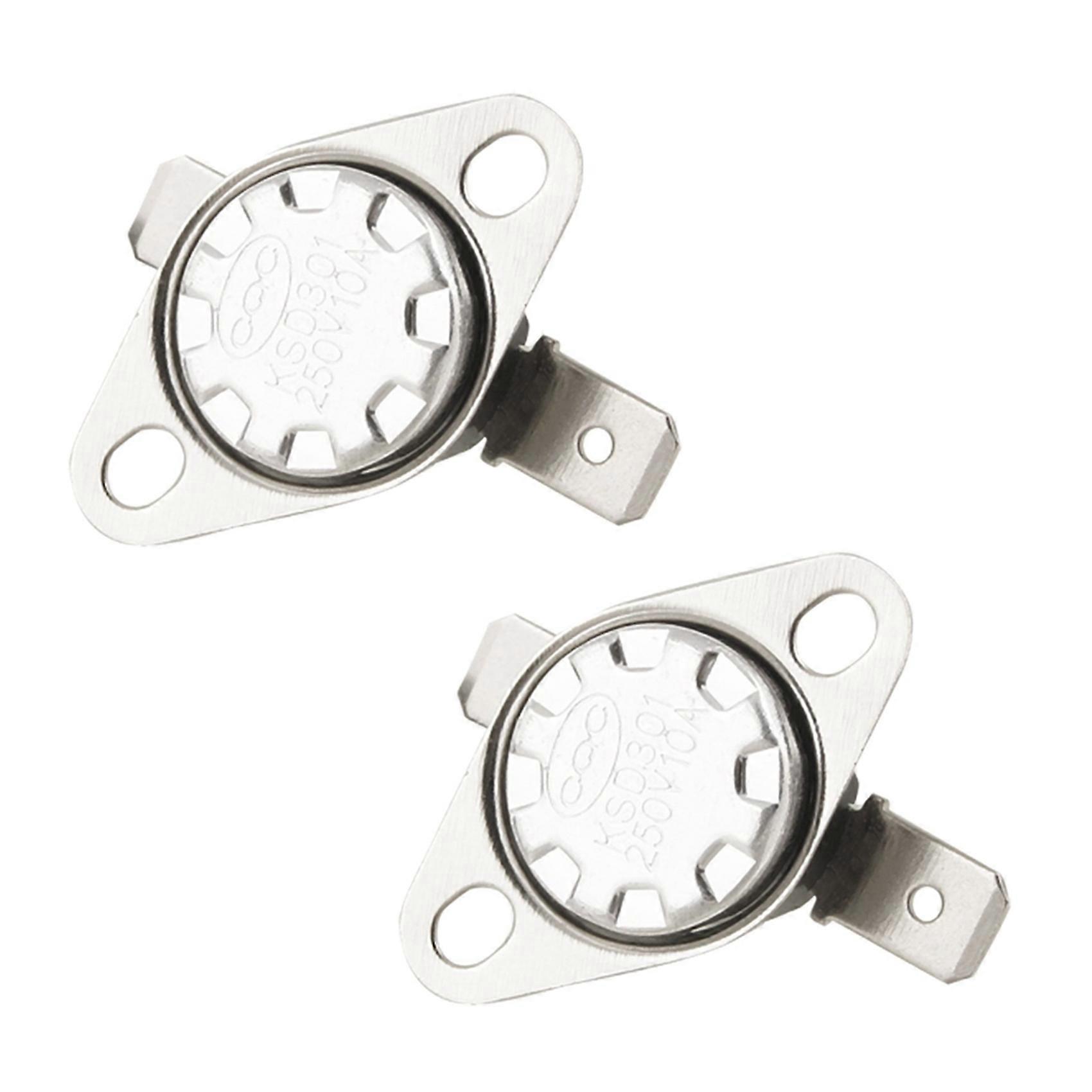 2X KSD301 250V 10A Thermostat Temperature Control Switch 135 Celsius N.C.