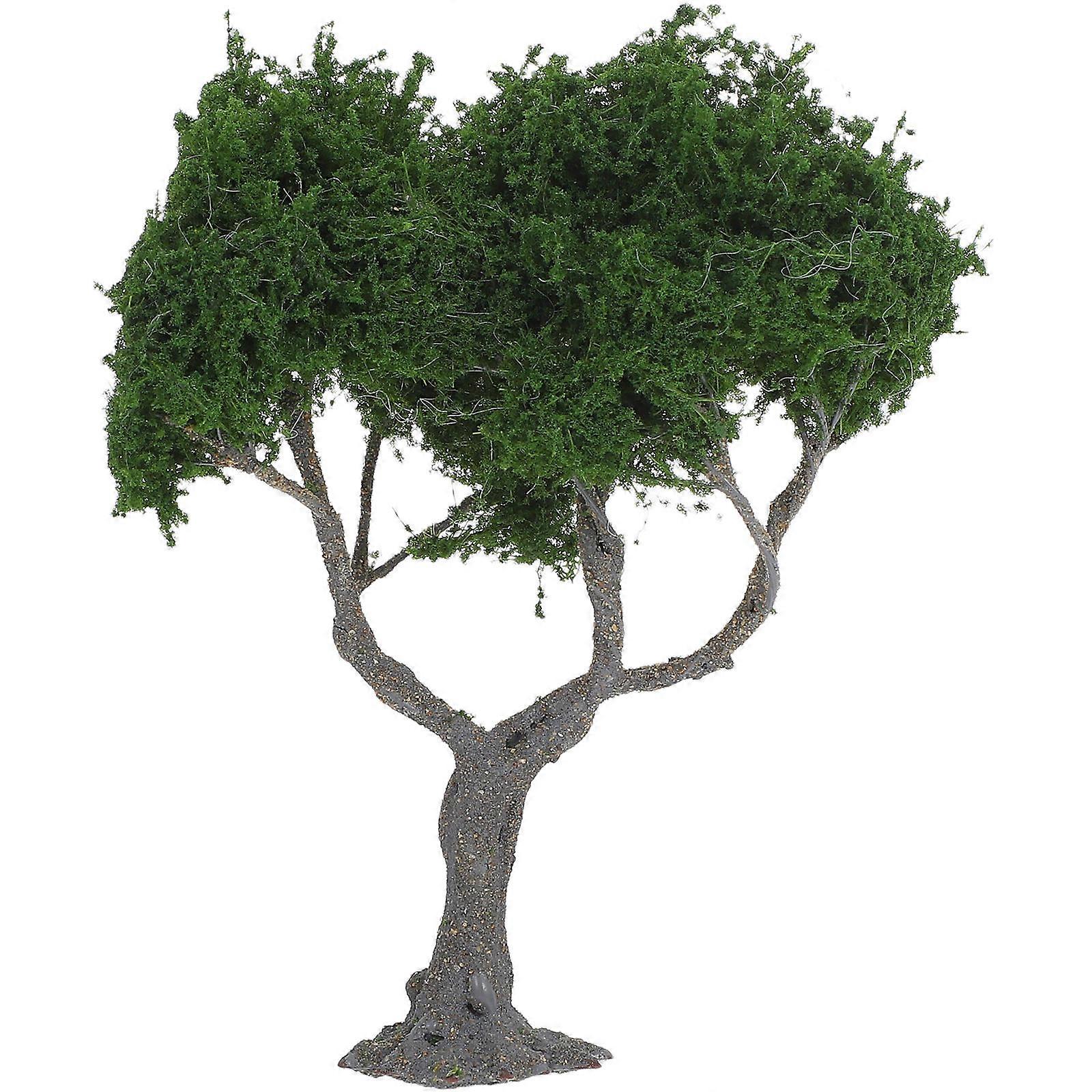 Green Miniature Trees for Model Train Scenery for DIY Projects