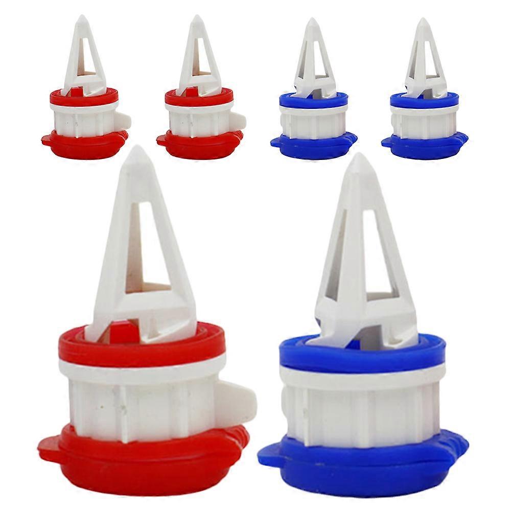 Drink Diverter Milk Box Pourer with Lid for 6Pcs Convenience and Spillproof Use