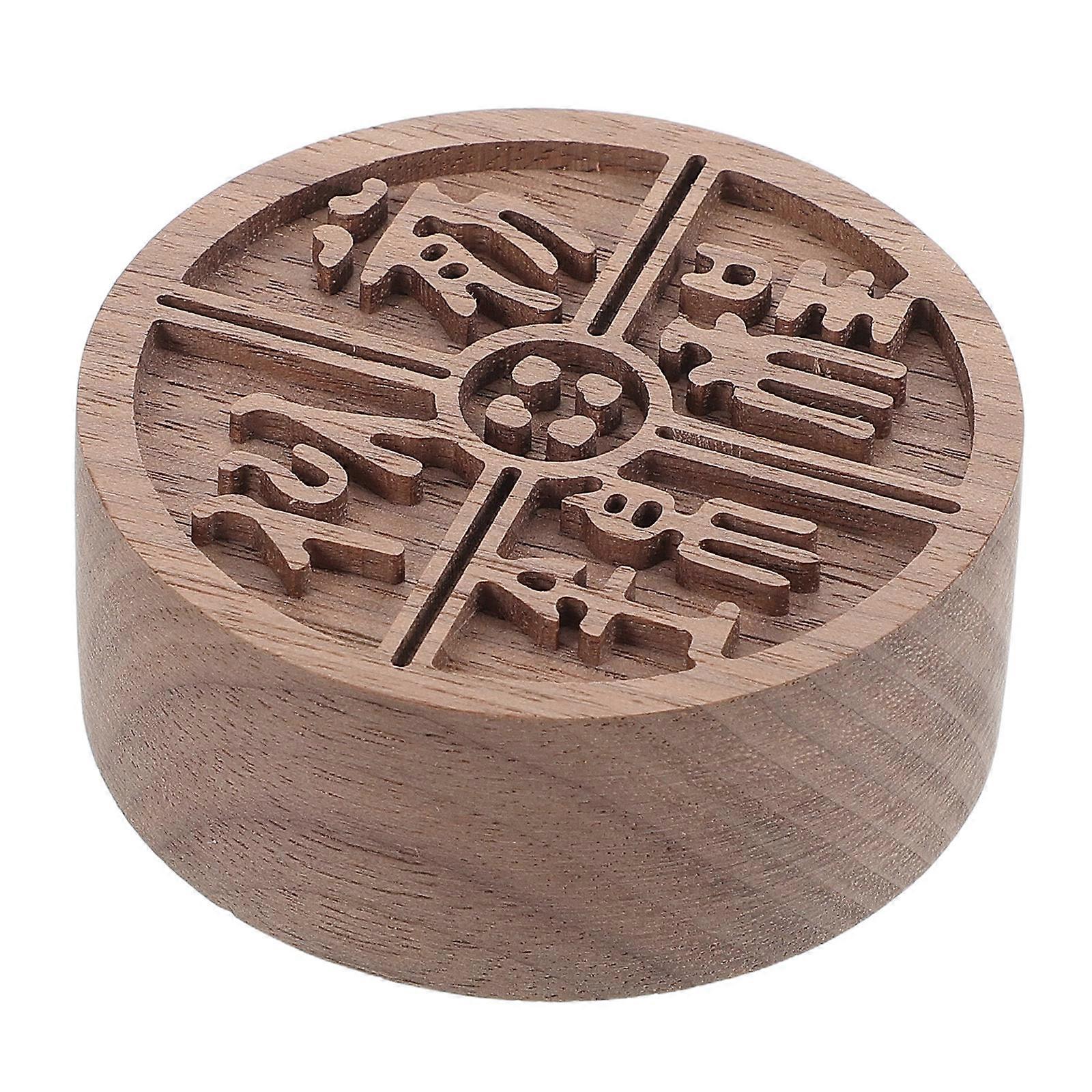 Elegant Light Brown Wood Diffuser for Essential Oils with Natural Diffusion