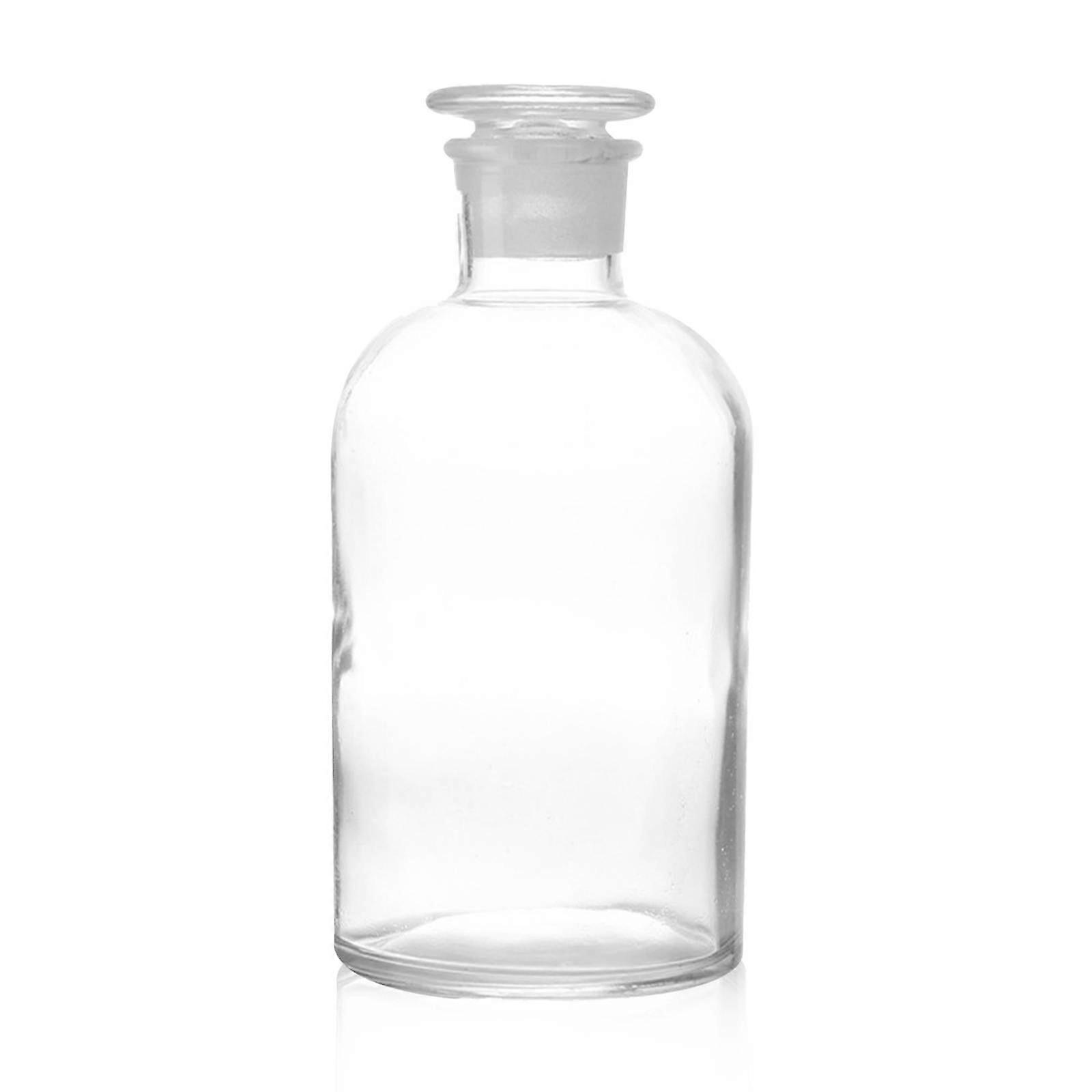 Glass Reagent Bottle for Storage Use 1Pcs Small Mouth Transparent Laboratory Bottle