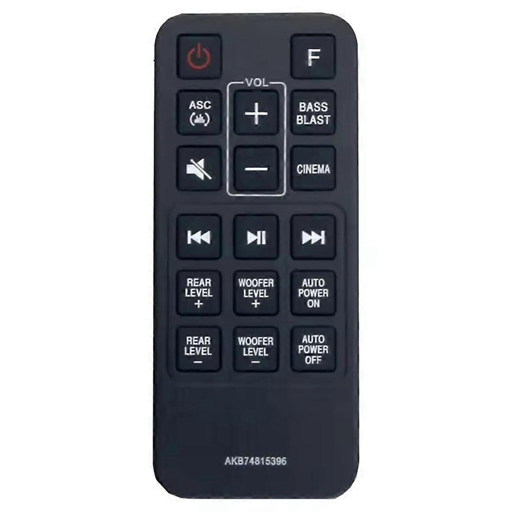 For LG Soundbar Remote Control 1-10m Range Infrared Replacement Controller