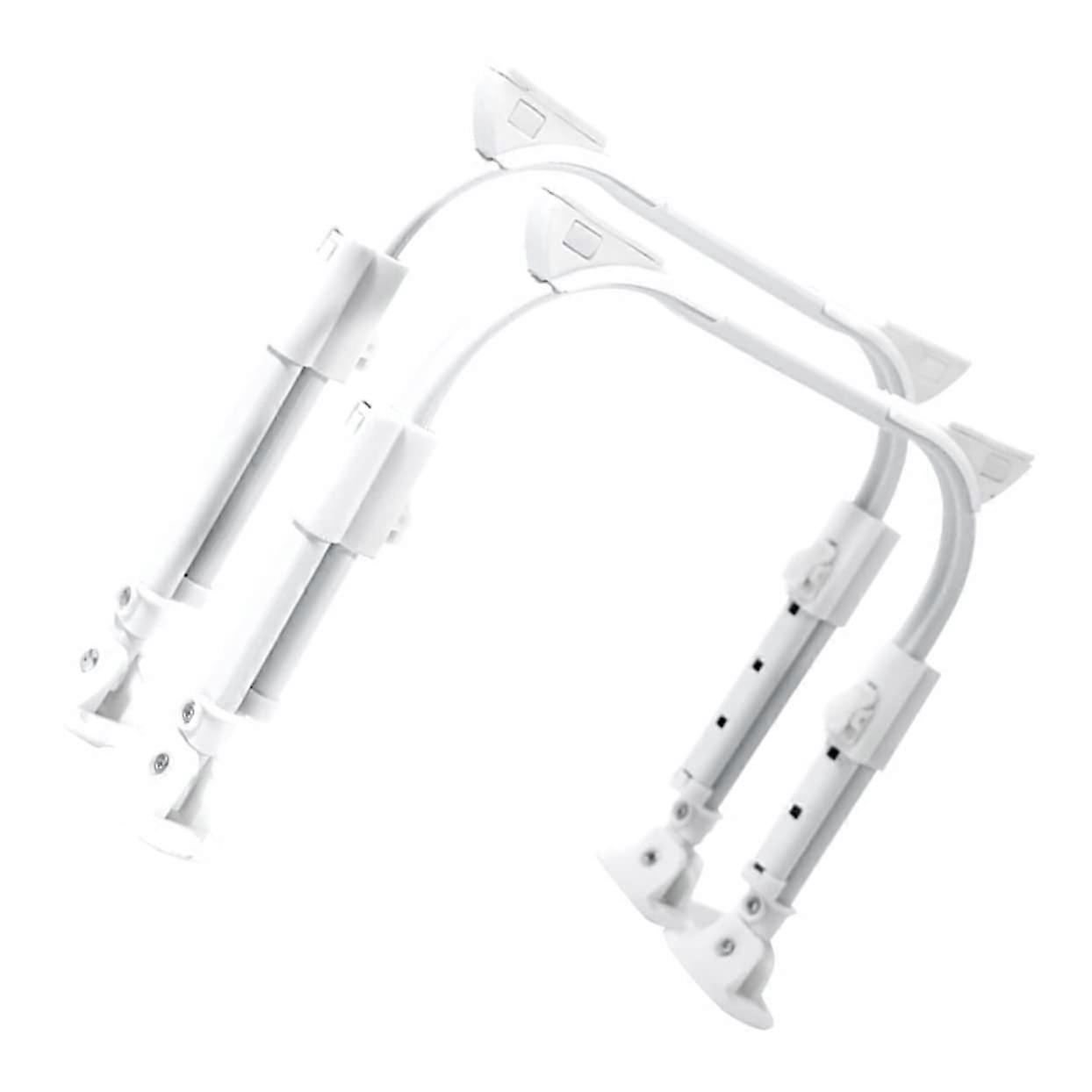 Folding Table Legs HeavyDuty Adjustable Height SelfLocking Iron for Home Office Furniture