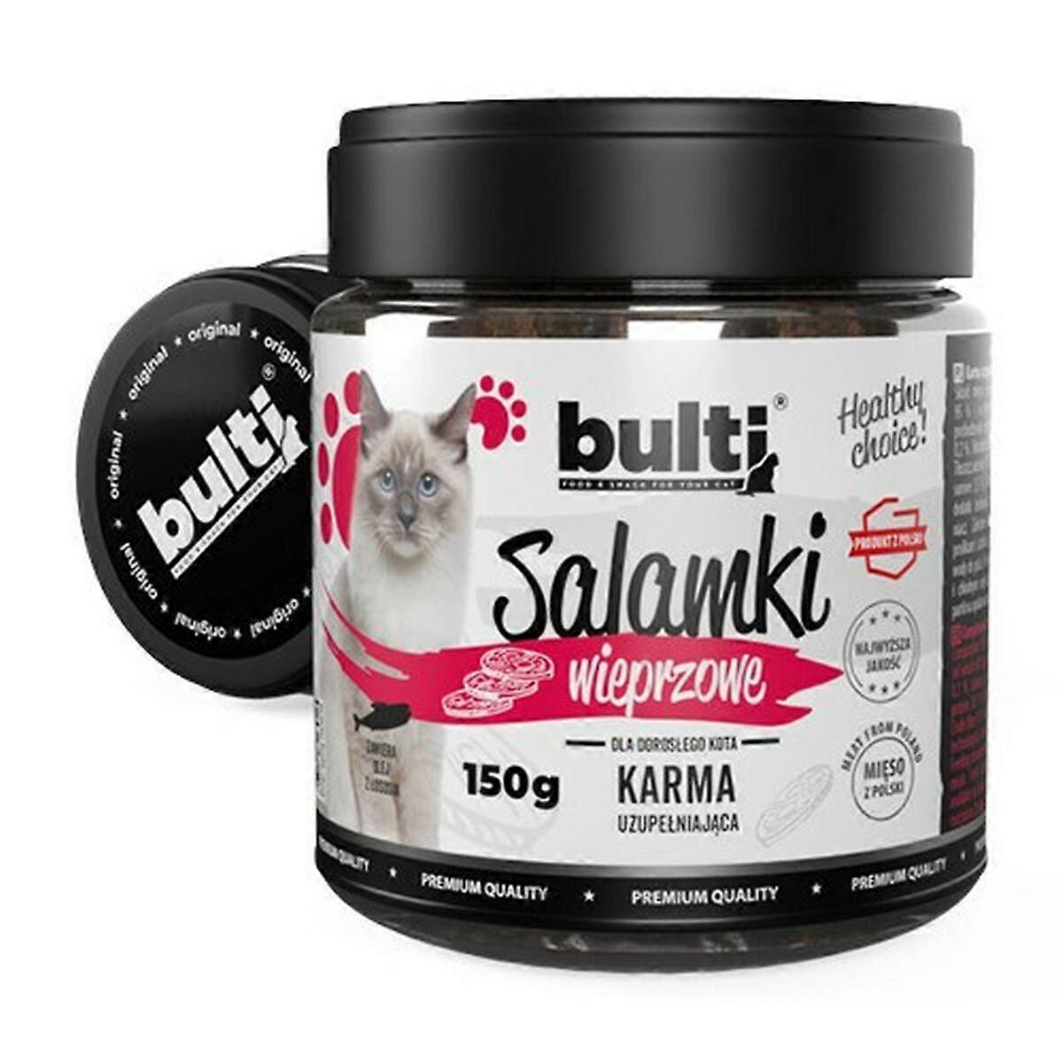 Snack für Katze Bult Schwein 150 g