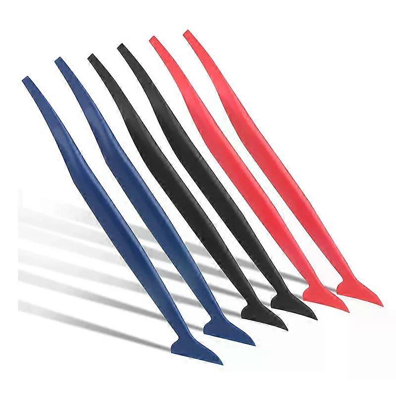 Upgraded Car Micro Squeegee Curves Slot Tint Tool Set Different Hardness Gasket Squeegee for Installing Auto Wraps Film Stickers