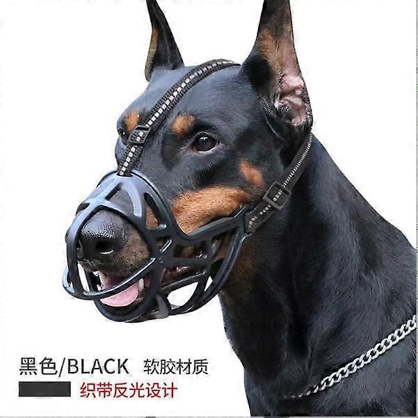Breathable Basket Muzzles For Large Dogs,size:l