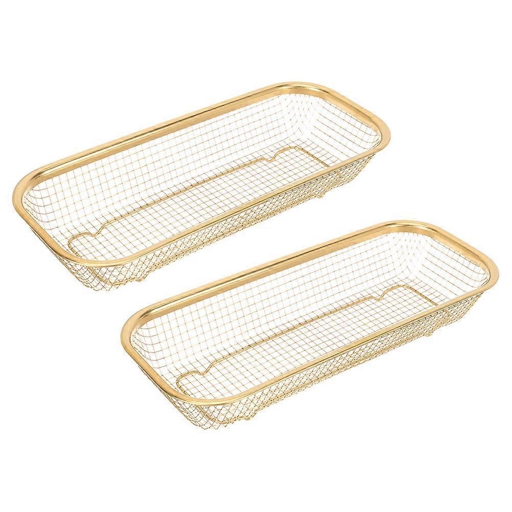 Chopstick Holder for Home with 2Pcs Stainless Steel Multi-Function Basket