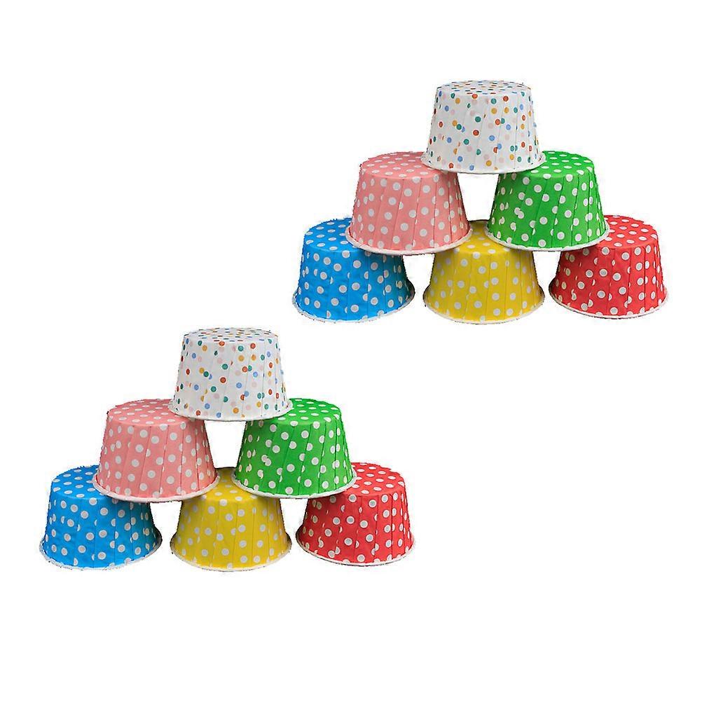 Baking Cupcake Cup Dessert Showers High Temperature Resistant 50Pack